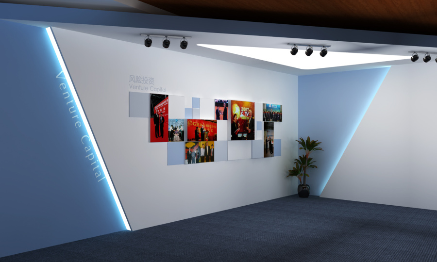 人物纪念展厅效果图|展示/橱窗/店面设计|空间/建筑|毕文杰 - 原创设计作品 