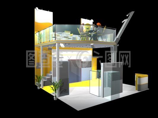 3D展览设计素材下载